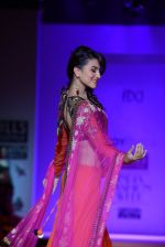 Gauhar Khan walks the ramp for Joy Mitra Show at Wills Lifestyle India Fashion Week 2013 Day 3 in Mumbai on 15th March 2013 (59).JPG